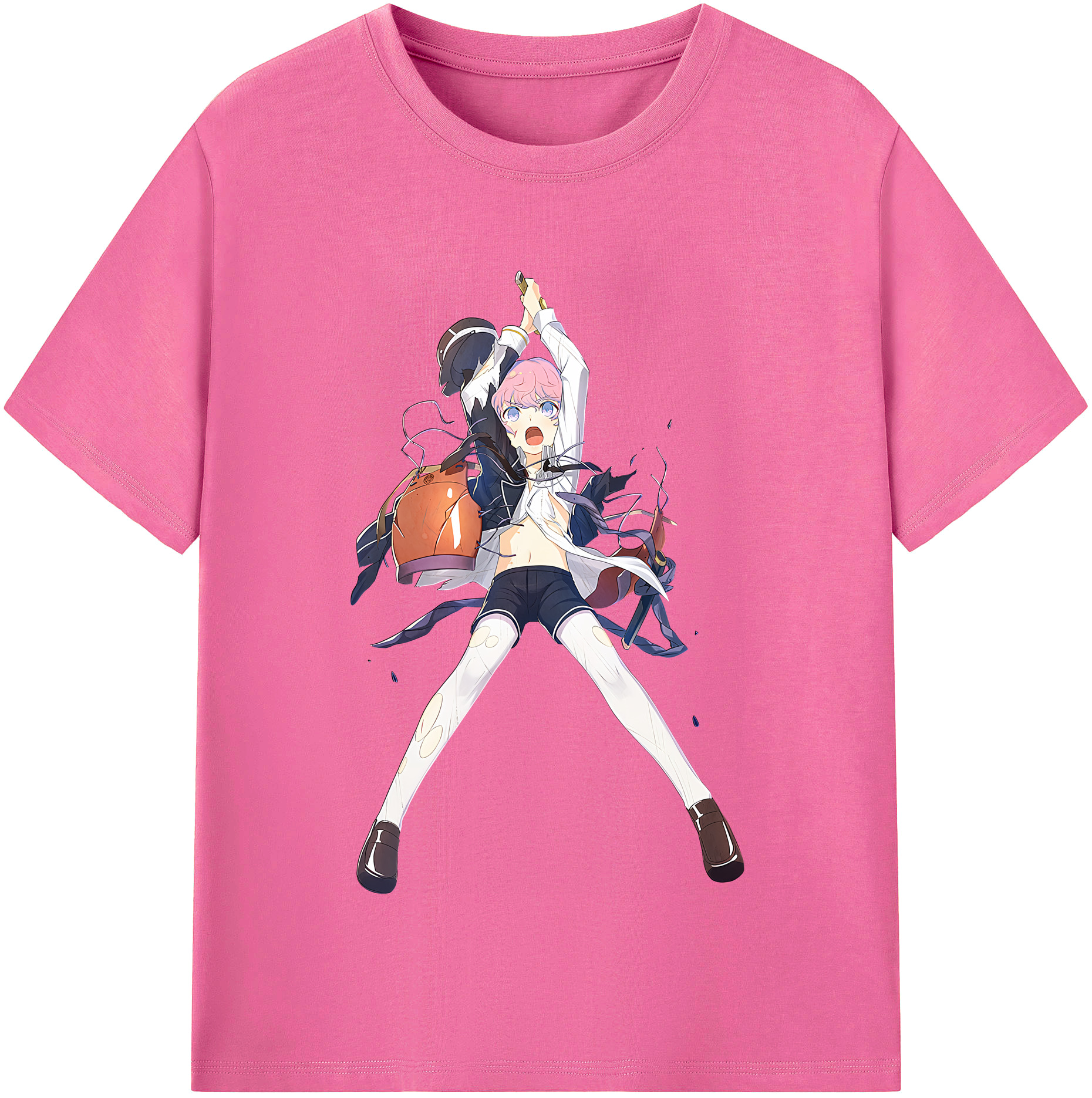 （画像用） 刀剣乱舞 Touken Ranbu レディースカジュアルプリントTシャツ（綿100％）
